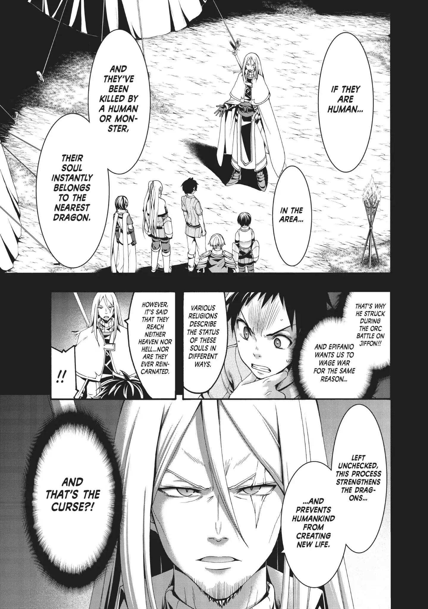 100 man no Inochi no Ue ni Ore wa Tatte Iru Chapter 39 - Page 35 in English