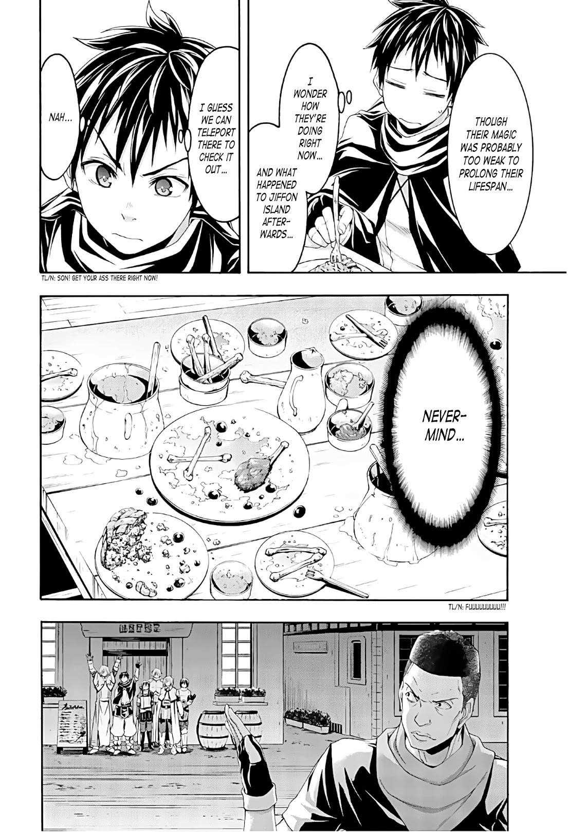 100 man no Inochi no Ue ni Ore wa Tatte Iru Chapter 46 - Page 31 in English