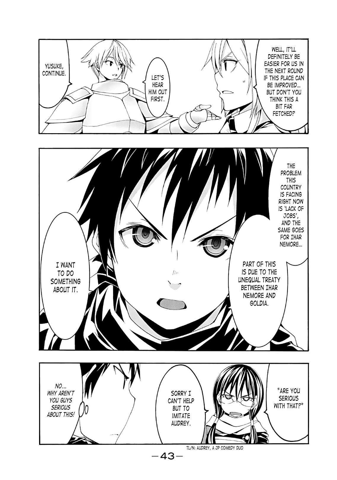 100 man no Inochi no Ue ni Ore wa Tatte Iru Chapter 46 - Page 4 in English
