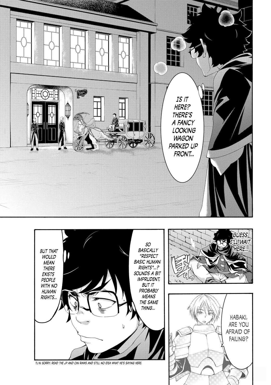 100 man no Inochi no Ue ni Ore wa Tatte Iru Chapter 54 - Page 22 in English