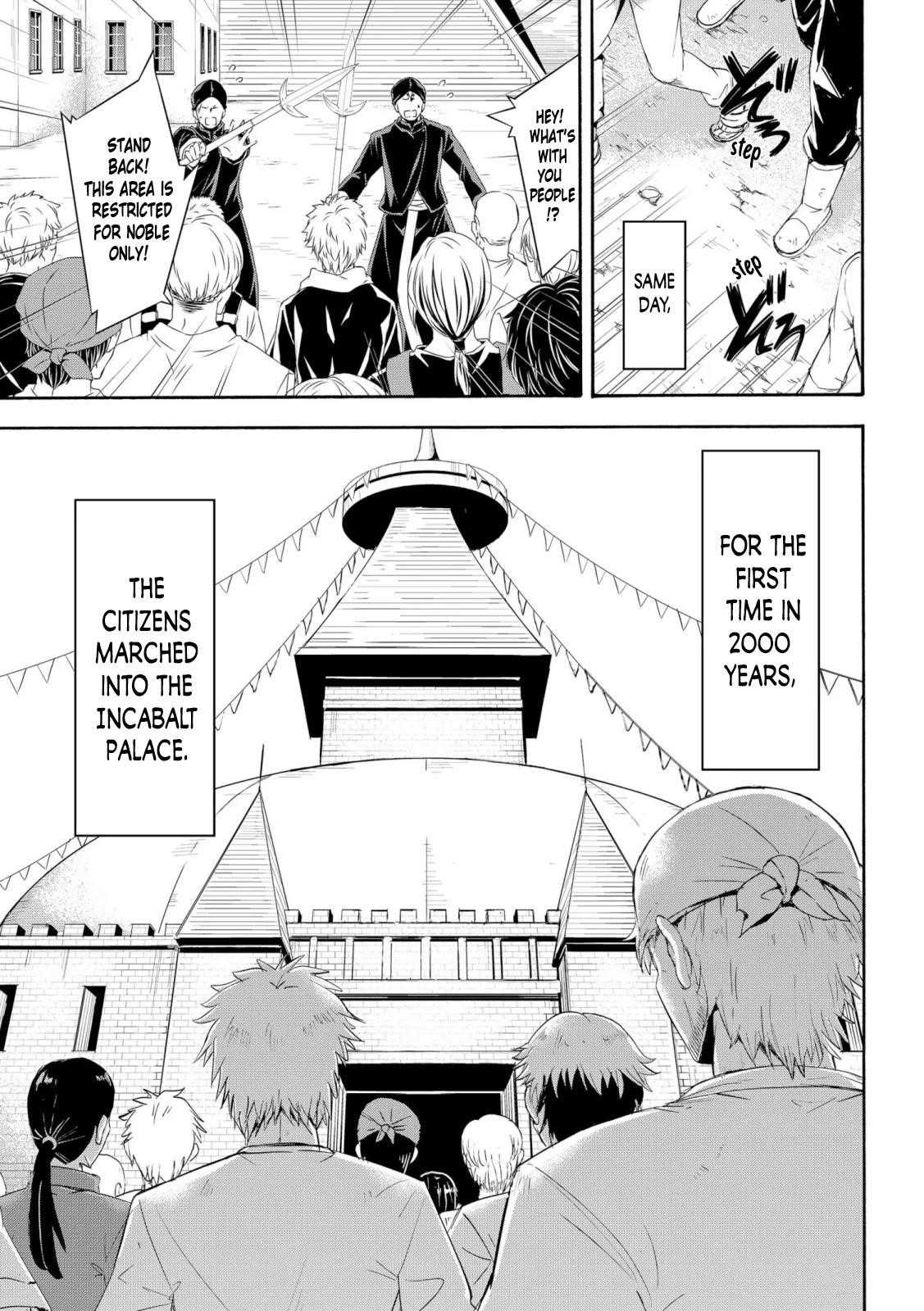 100 man no Inochi no Ue ni Ore wa Tatte Iru Chapter 62 - Page 35 in English