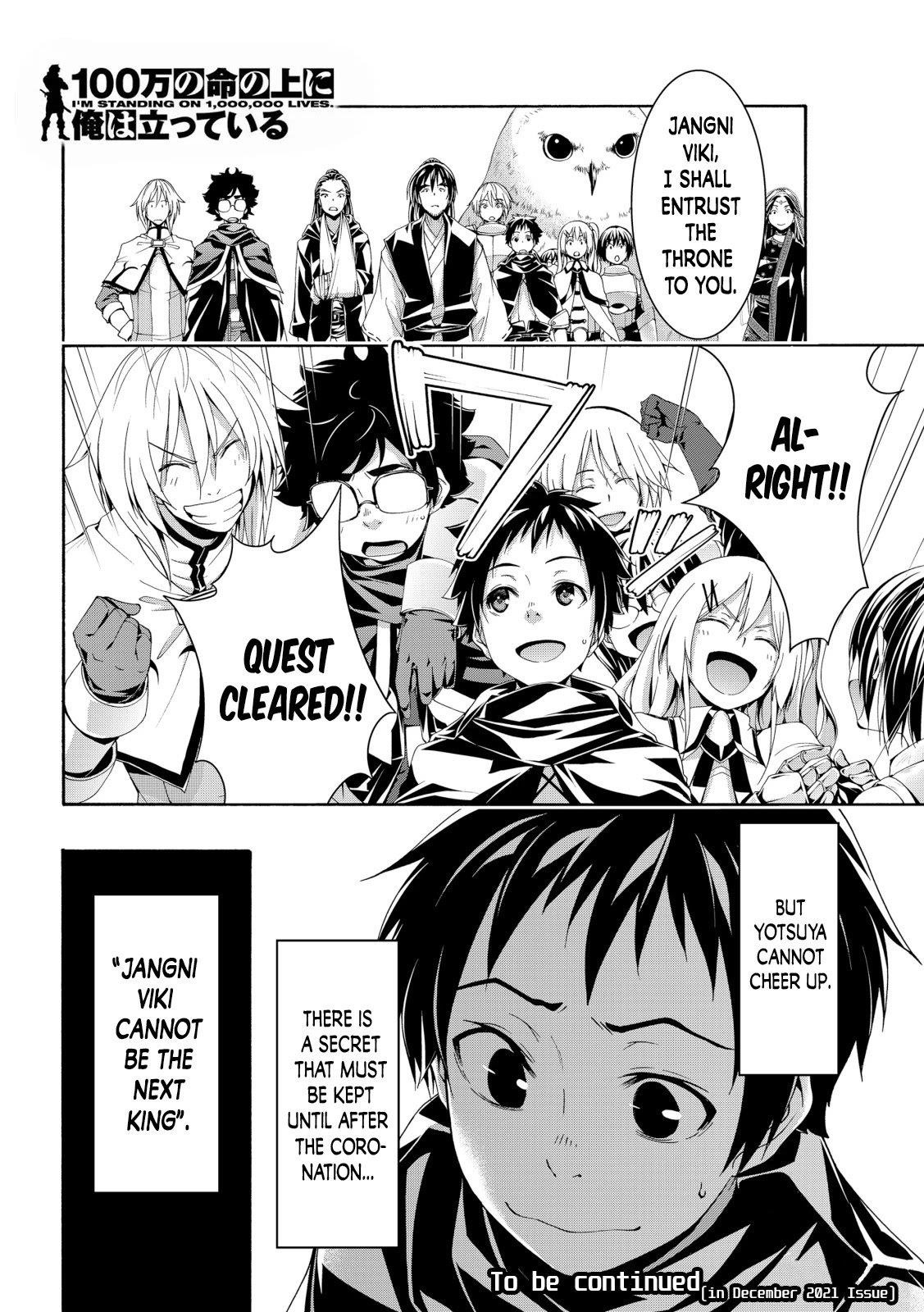100 man no Inochi no Ue ni Ore wa Tatte Iru Chapter 64 - Page 36 in English