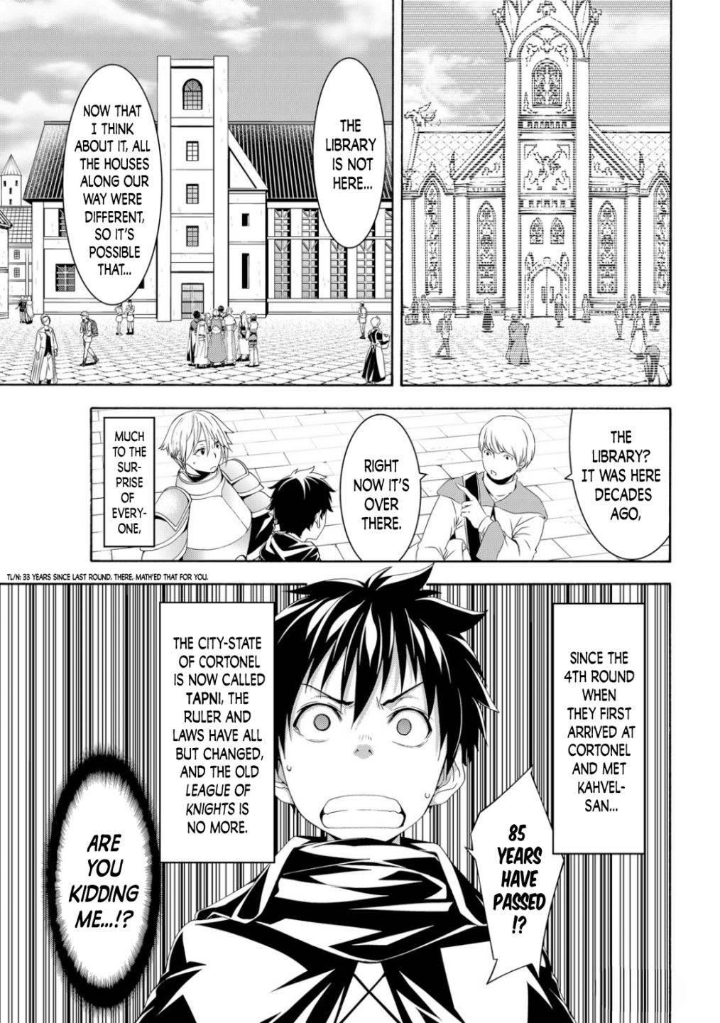 100 man no Inochi no Ue ni Ore wa Tatte Iru Chapter 67 - Page 9 in English