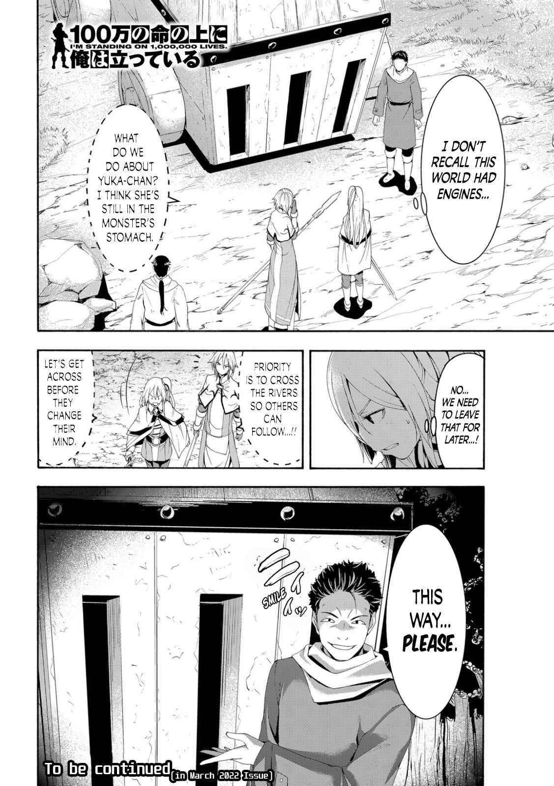 100 man no Inochi no Ue ni Ore wa Tatte Iru Chapter 68 - Page 36 in English