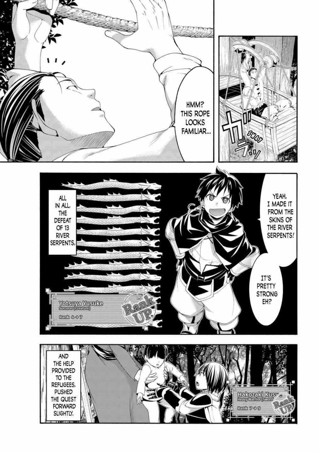 100 man no Inochi no Ue ni Ore wa Tatte Iru Chapter 69 - Page 17 in English