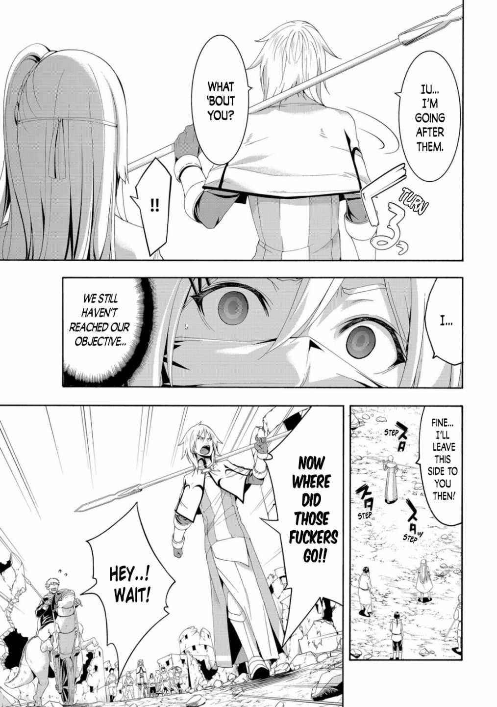 100 man no Inochi no Ue ni Ore wa Tatte Iru Chapter 69 - Page 27 in English