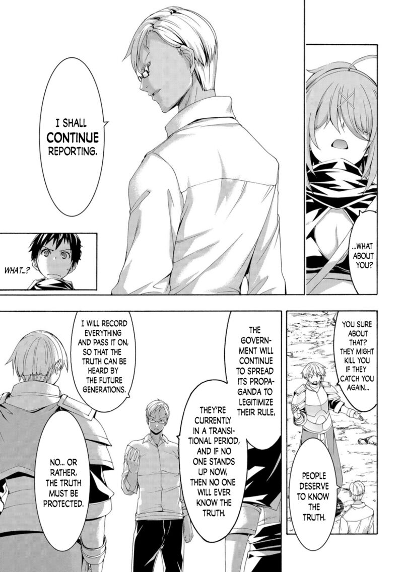 100 man no Inochi no Ue ni Ore wa Tatte Iru Chapter 71 - Page 34 in English