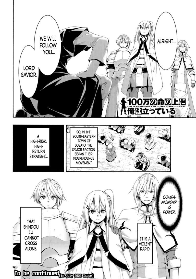 100 man no Inochi no Ue ni Ore wa Tatte Iru Chapter 72 - Page 36 in English