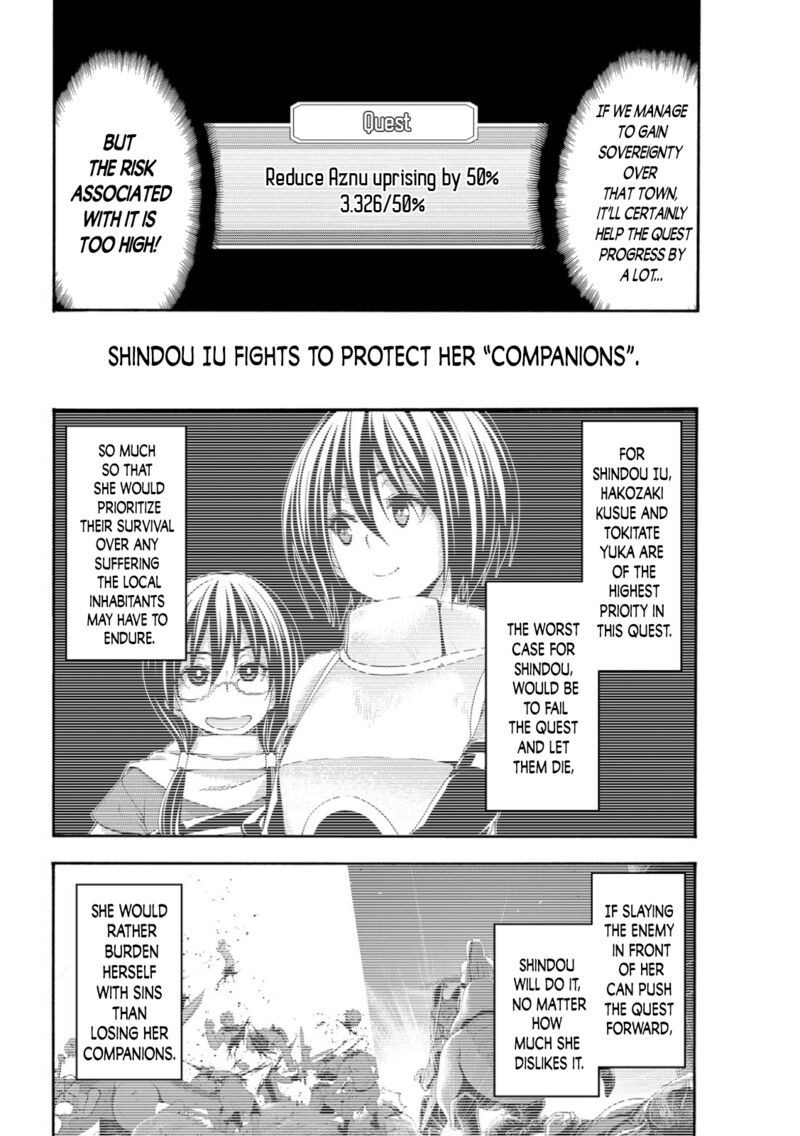 100 man no Inochi no Ue ni Ore wa Tatte Iru Chapter 72 - Page 8 in English