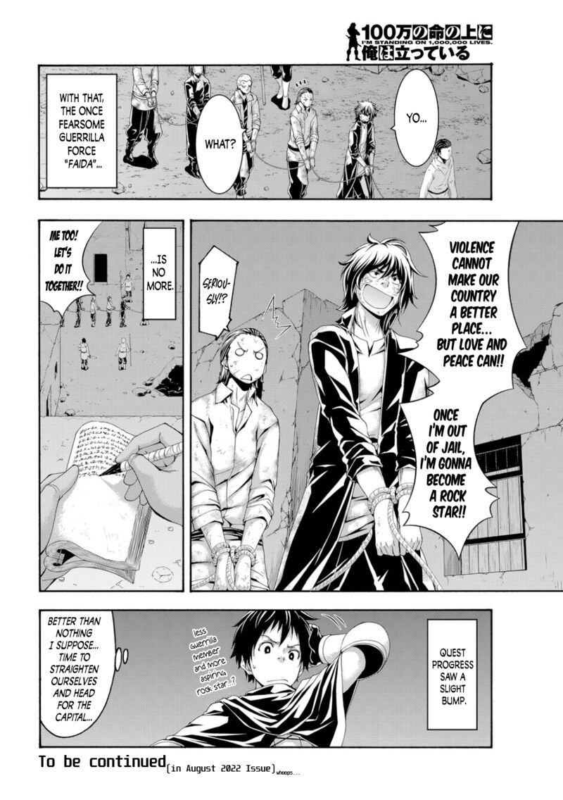 100 man no Inochi no Ue ni Ore wa Tatte Iru Chapter 73 - Page 35 in English