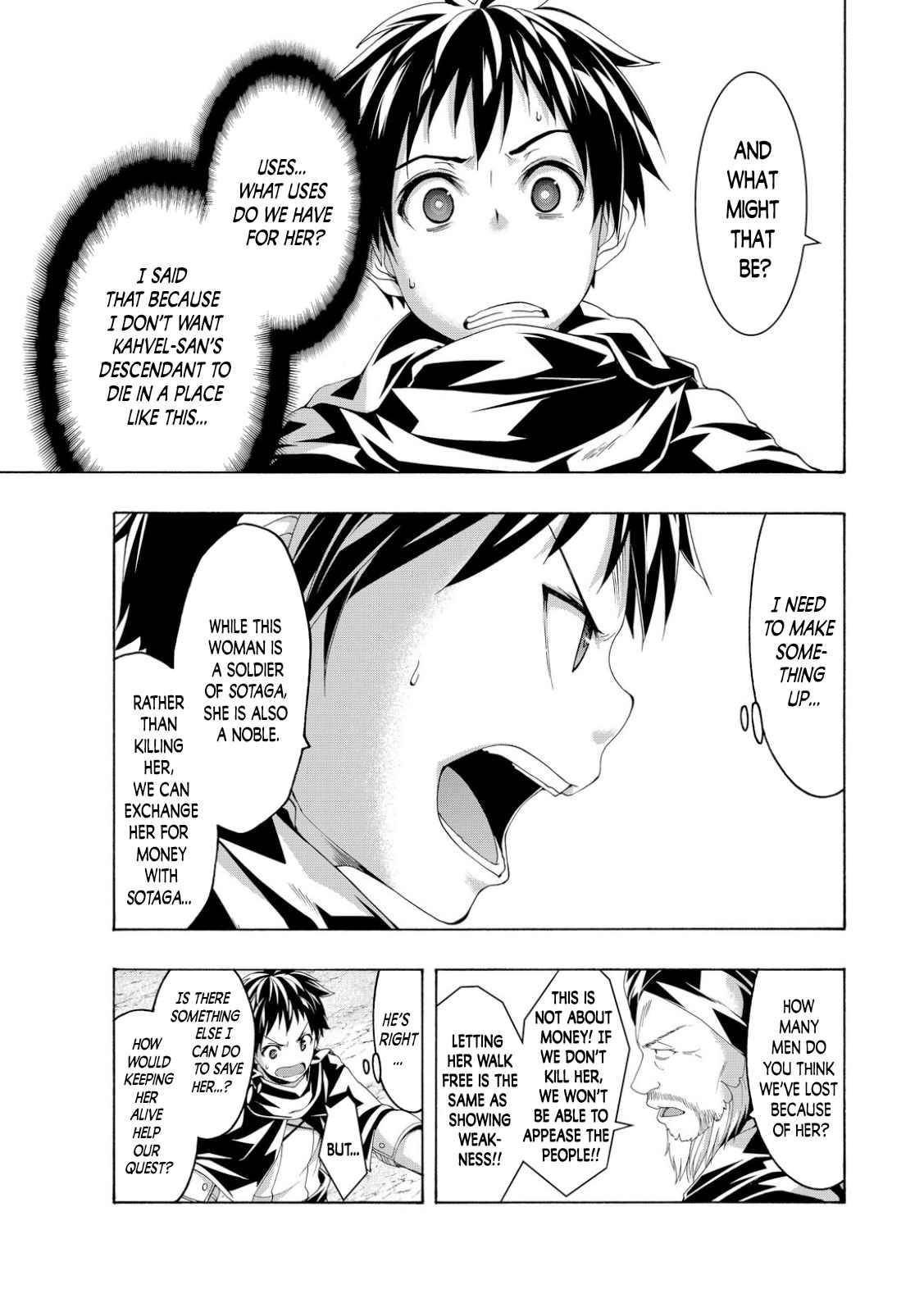 100 man no Inochi no Ue ni Ore wa Tatte Iru Chapter 81 - Page 23 in English
