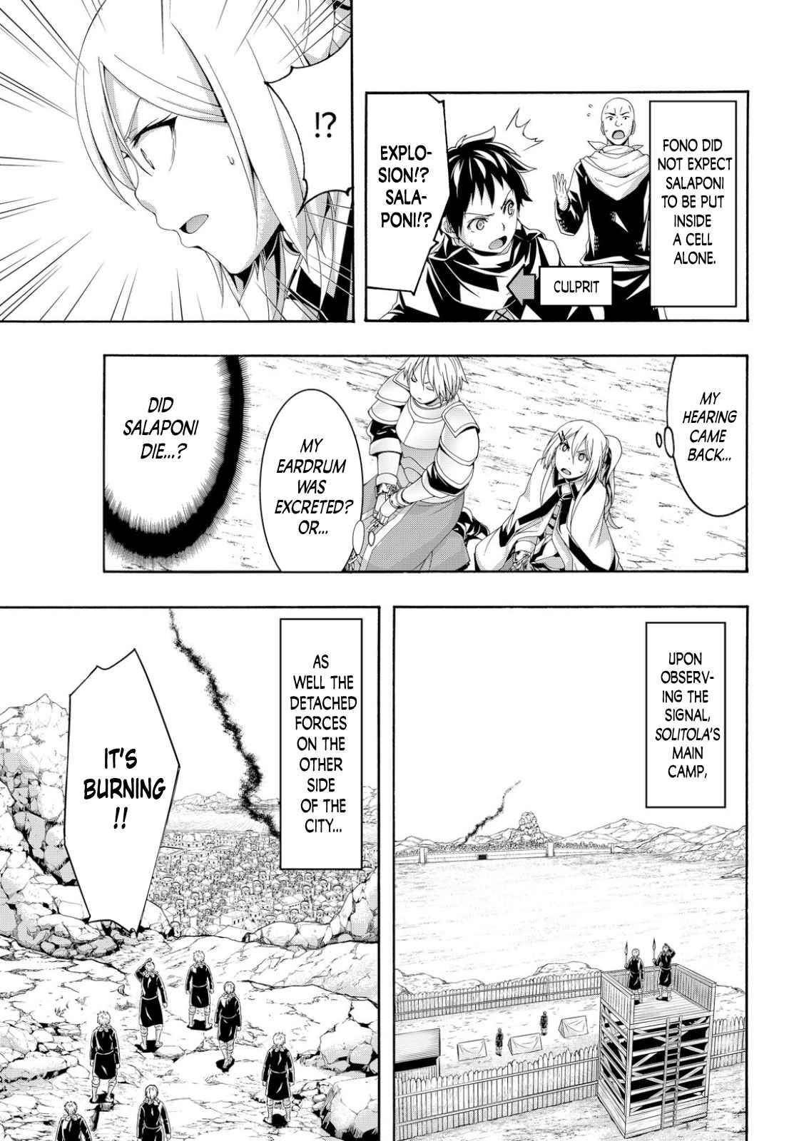 100 man no Inochi no Ue ni Ore wa Tatte Iru Chapter 81 - Page 35 in English