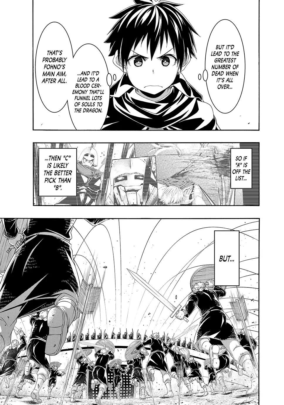 100 man no Inochi no Ue ni Ore wa Tatte Iru Chapter 82 - Page 3 in English