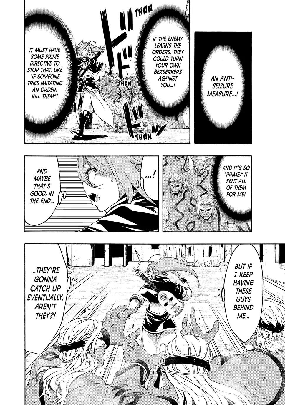 100 man no Inochi no Ue ni Ore wa Tatte Iru Chapter 83 - Page 22 in English