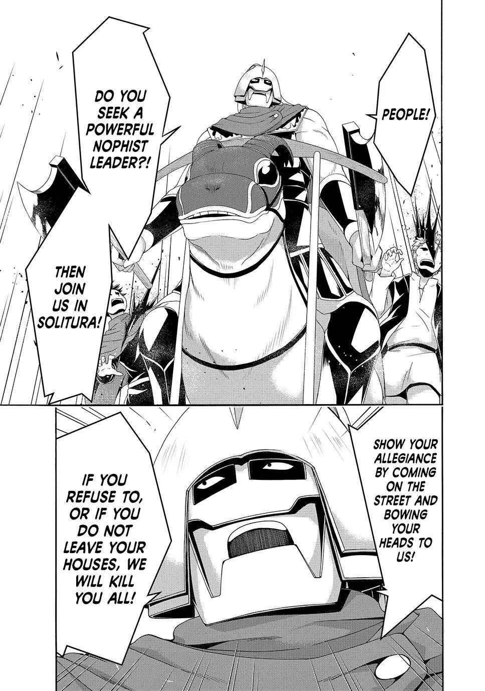 100 man no Inochi no Ue ni Ore wa Tatte Iru Chapter 84 - Page 19 in English