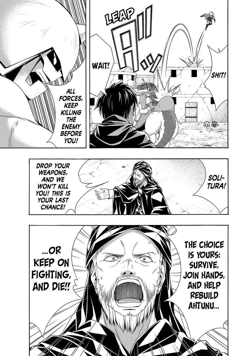 100 man no Inochi no Ue ni Ore wa Tatte Iru Chapter 84 - Page 29 in English