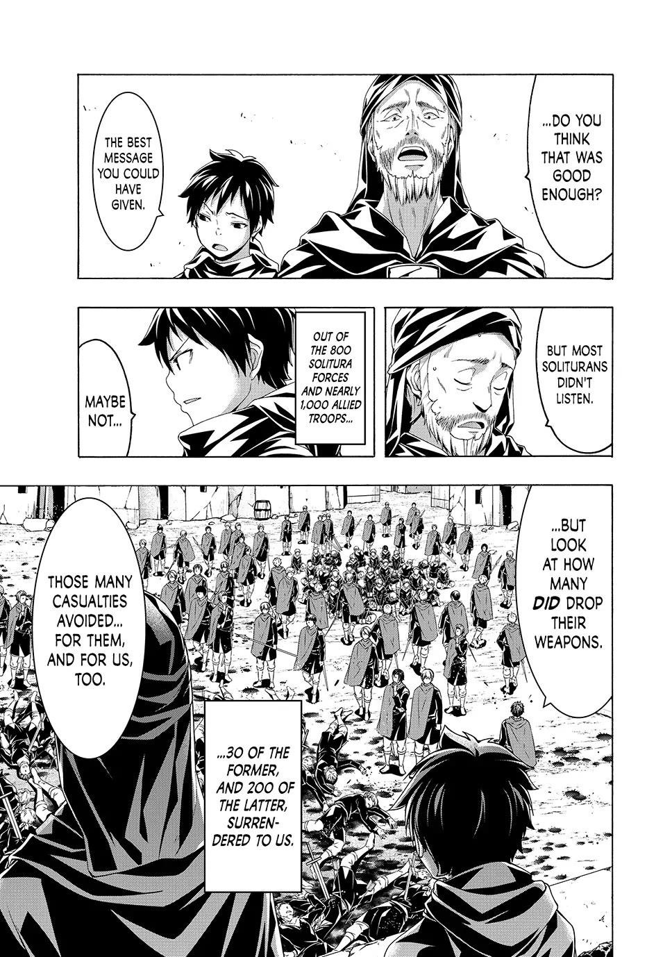 100 man no Inochi no Ue ni Ore wa Tatte Iru Chapter 84 - Page 31 in English