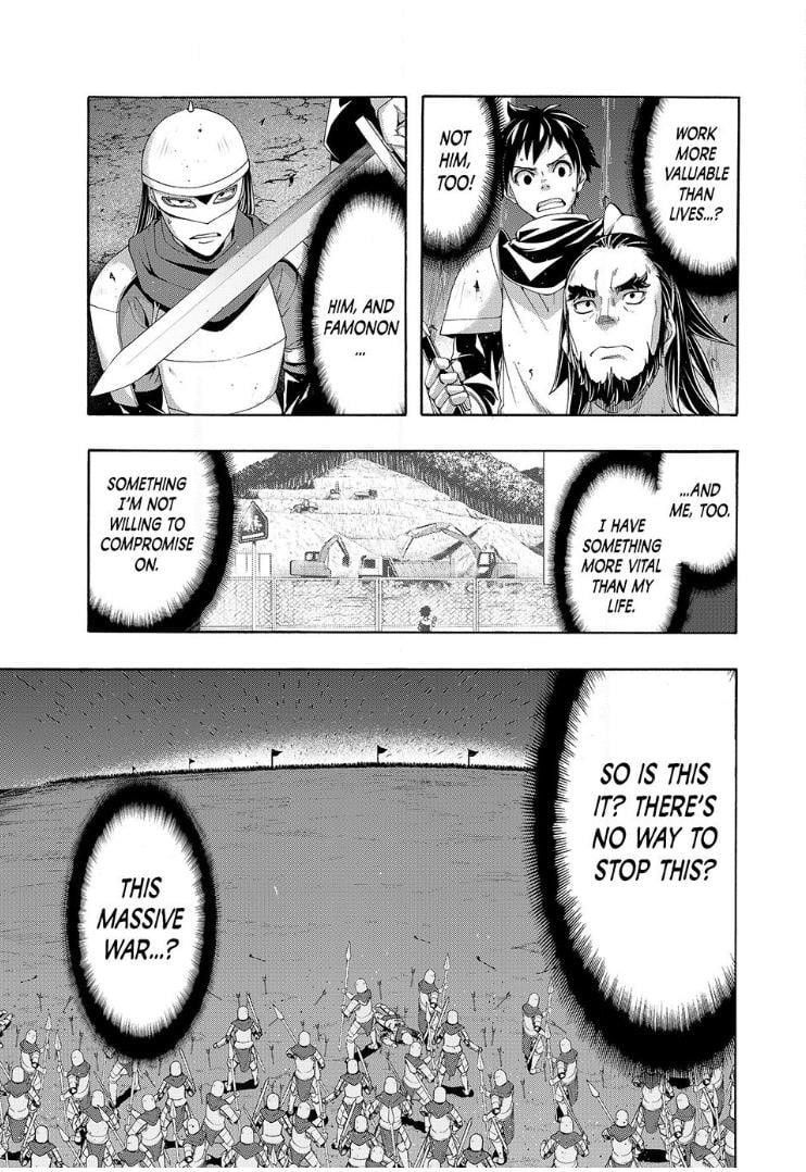 100 man no Inochi no Ue ni Ore wa Tatte Iru Chapter 99 - Page 35 in English