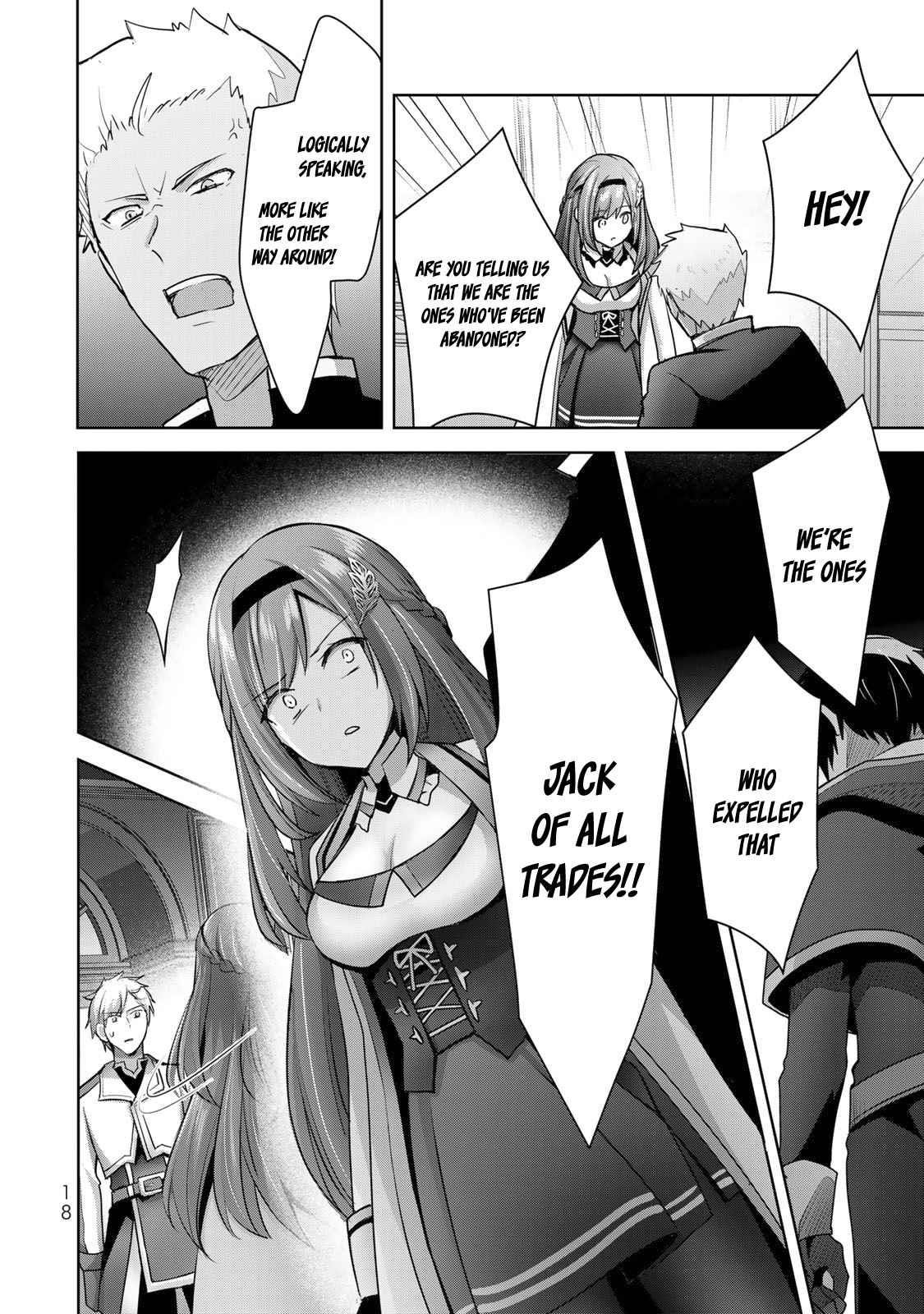 The Jack-of-all-trades Kicked Out of the Hero’s Party ~ The Swordsman Who Became a Support Mage Due to Party Circumstances, Becomes All Powerful Chapter 8 - Page 16 in English