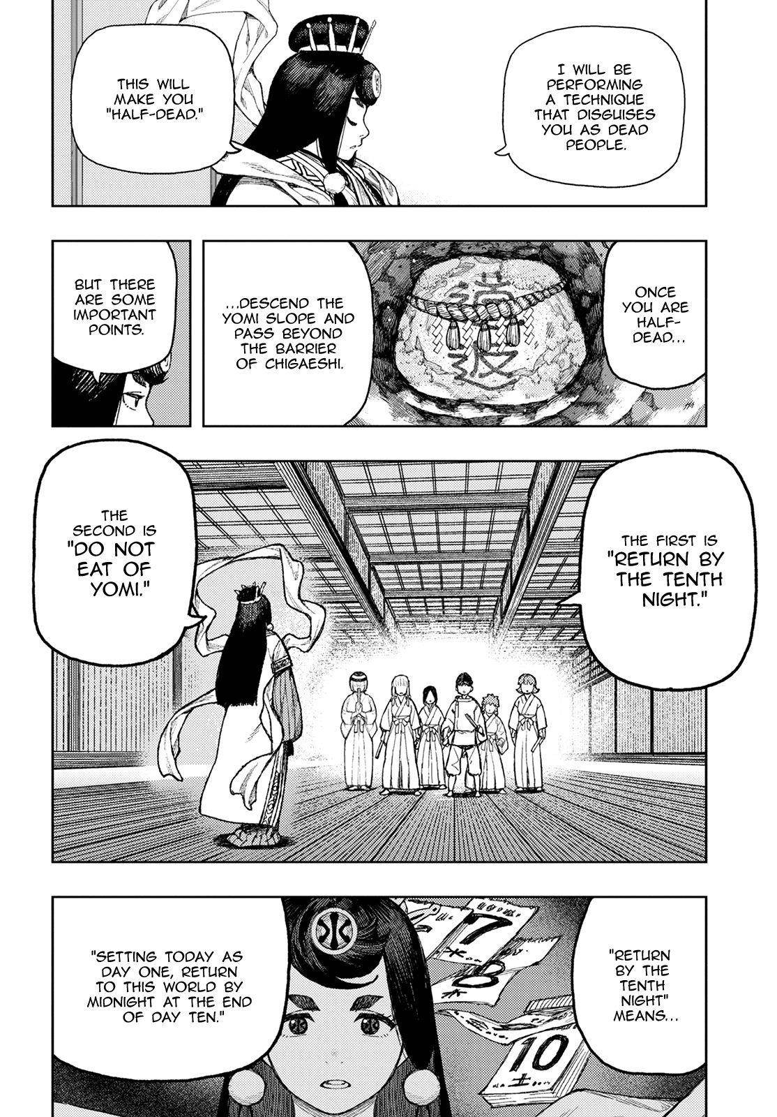 Tsugumomo Chapter 136 - Page 15 in English