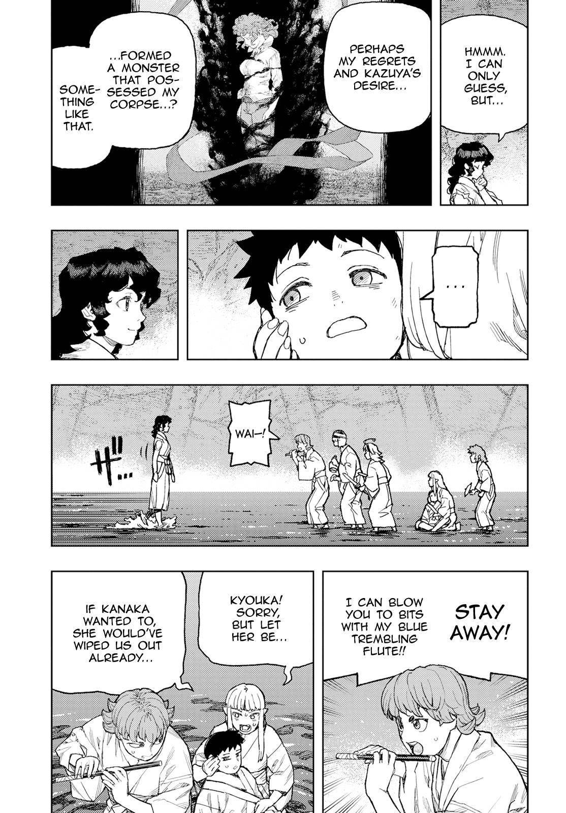 Tsugumomo Chapter 155 - Page 21 in English