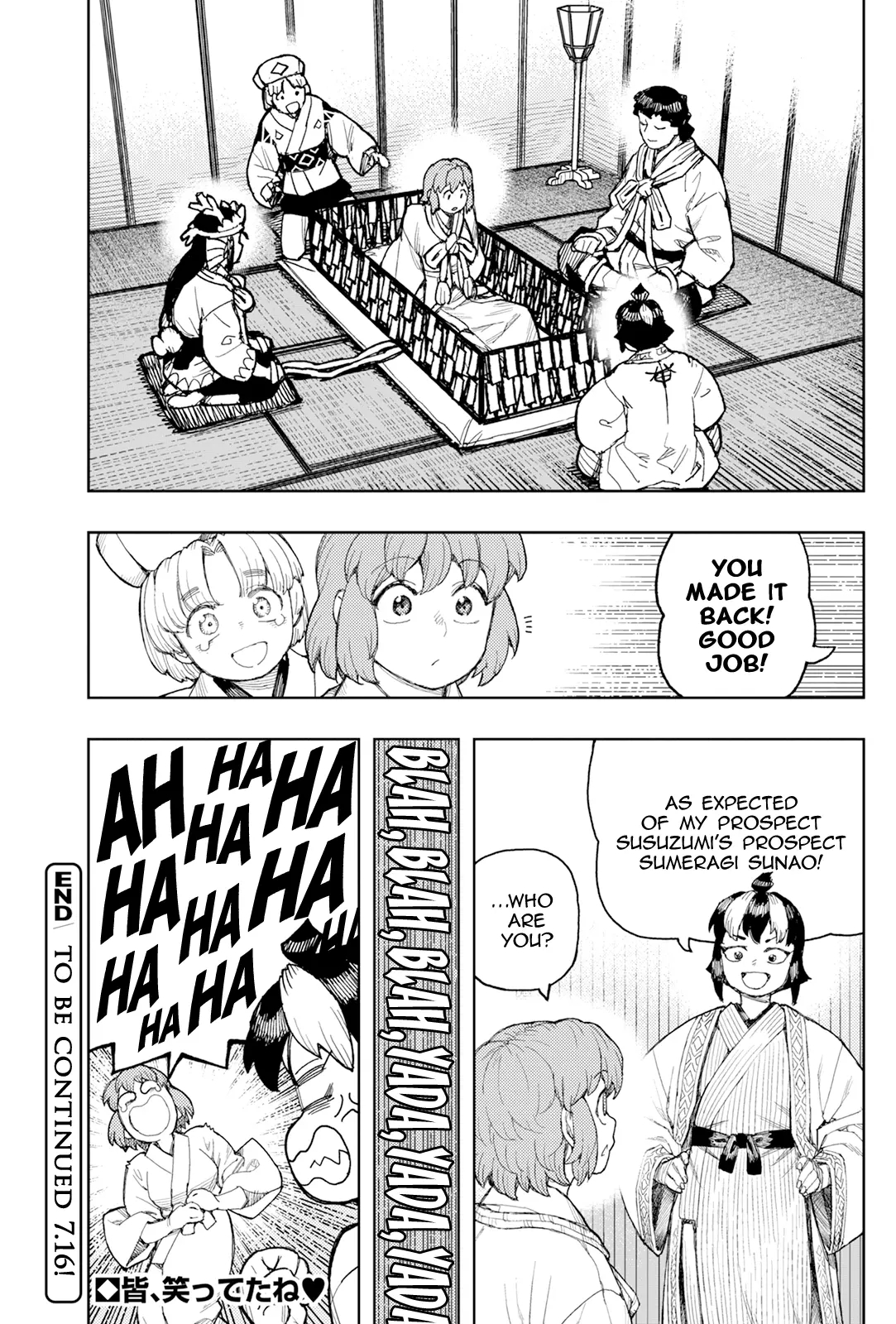 Tsugumomo Chapter 168 - Page 22 in English