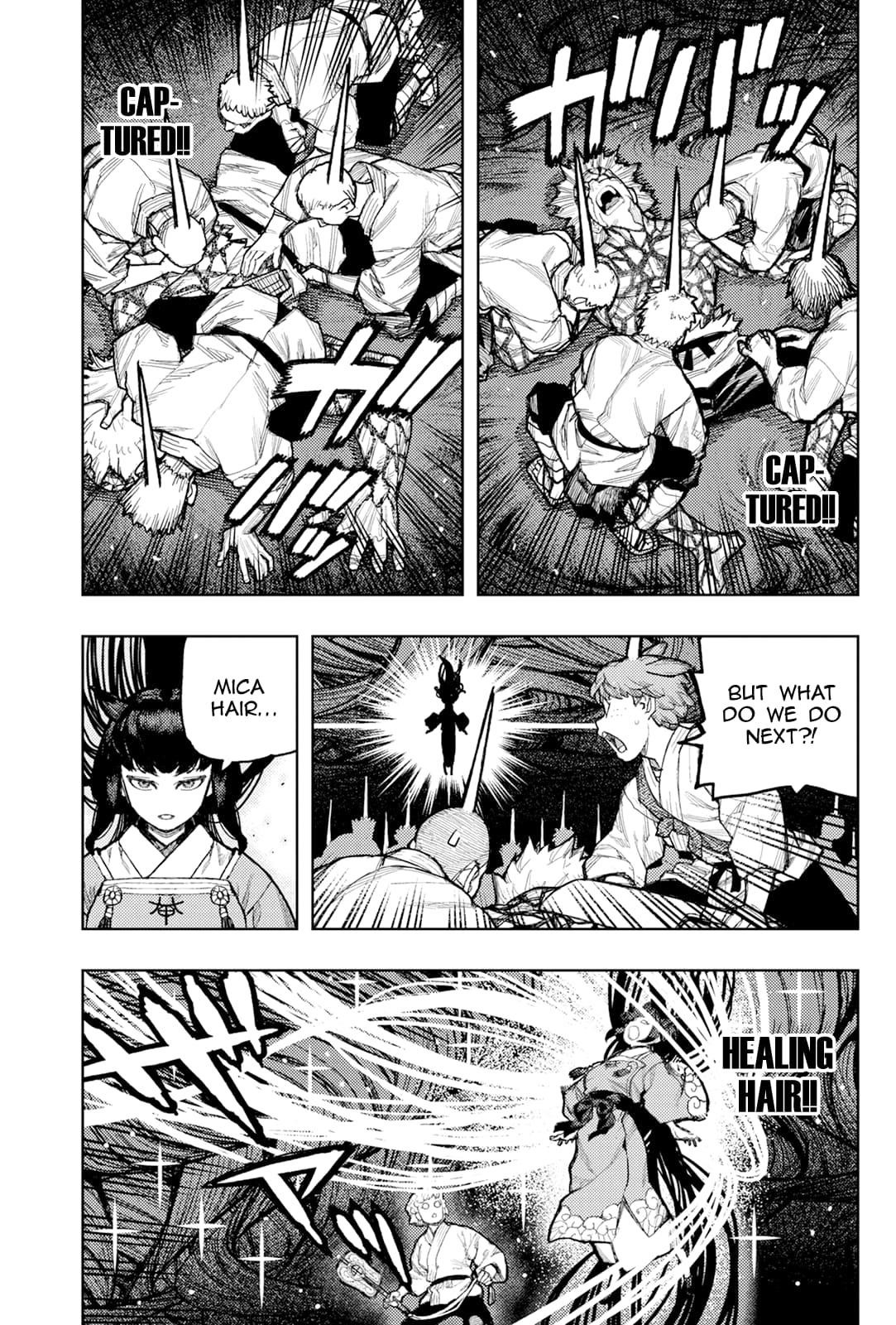 Tsugumomo Chapter 177.1 - Page 12 in English