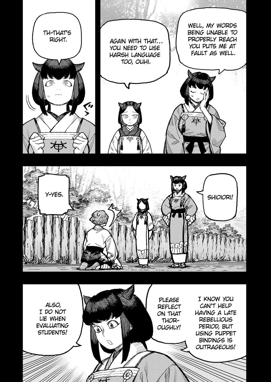 Tsugumomo Chapter 179.1 - Page 12 in English