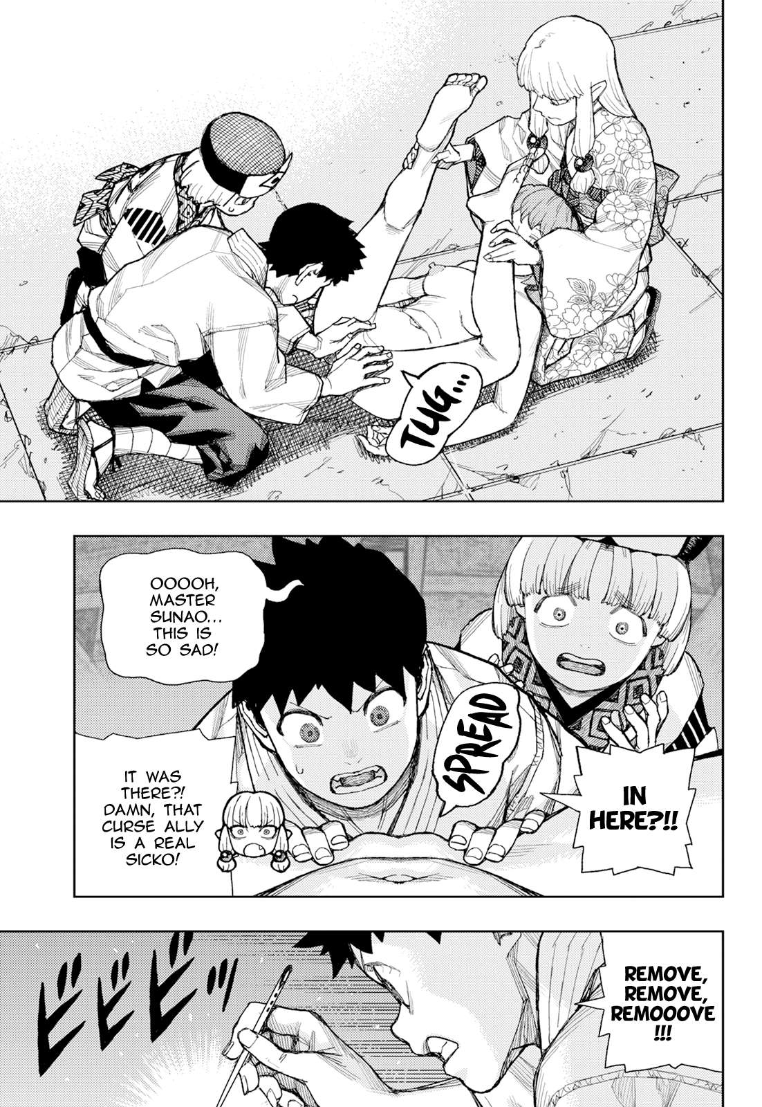 Tsugumomo Chapter 181 - Page 38 in English