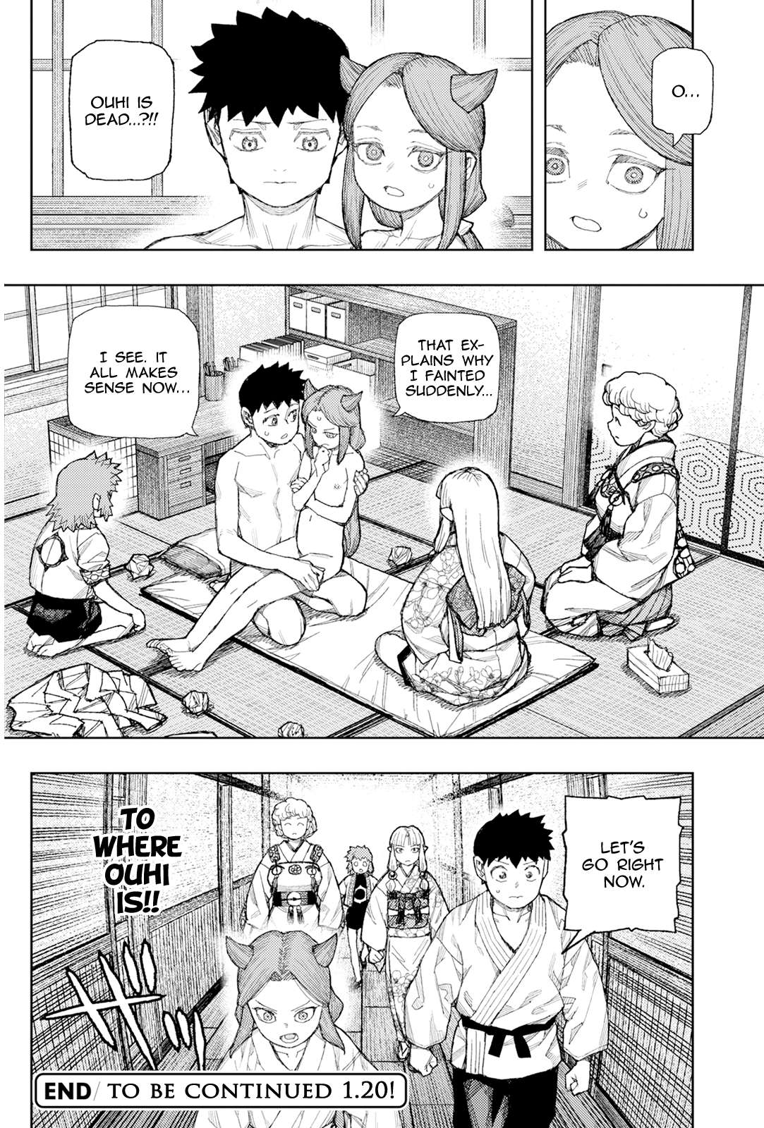 Tsugumomo Chapter 182.2 - Page 15 in English