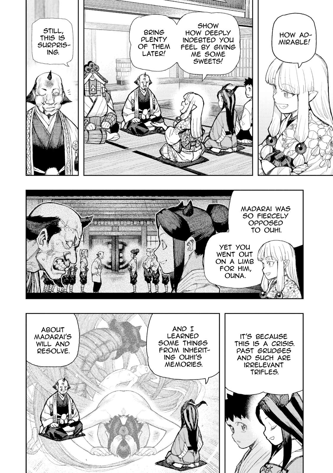 Tsugumomo Chapter 185 - Page 17 in English