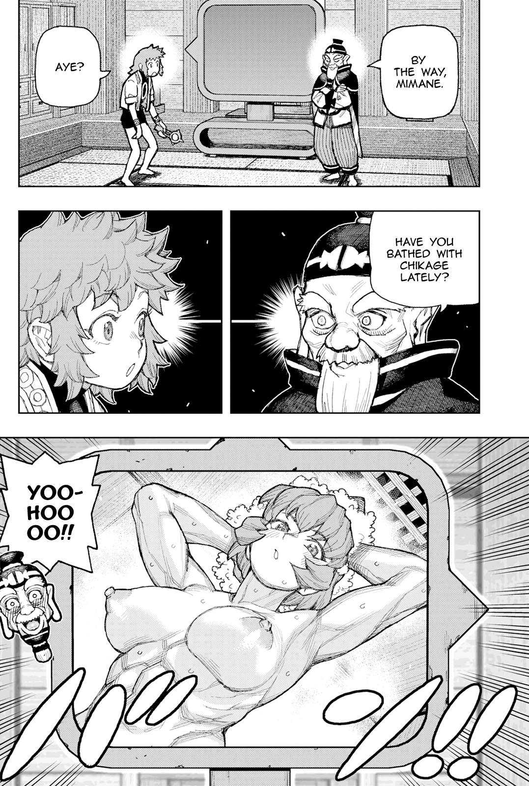 Tsugumomo Chapter 185 - Page 35 in English