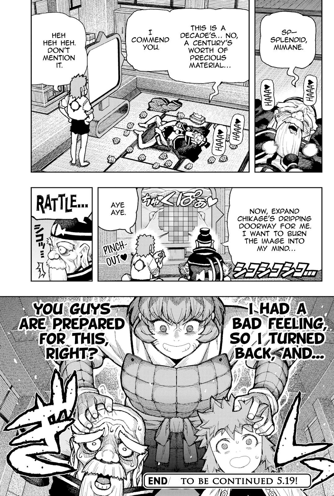 Tsugumomo Chapter 185 - Page 40 in English