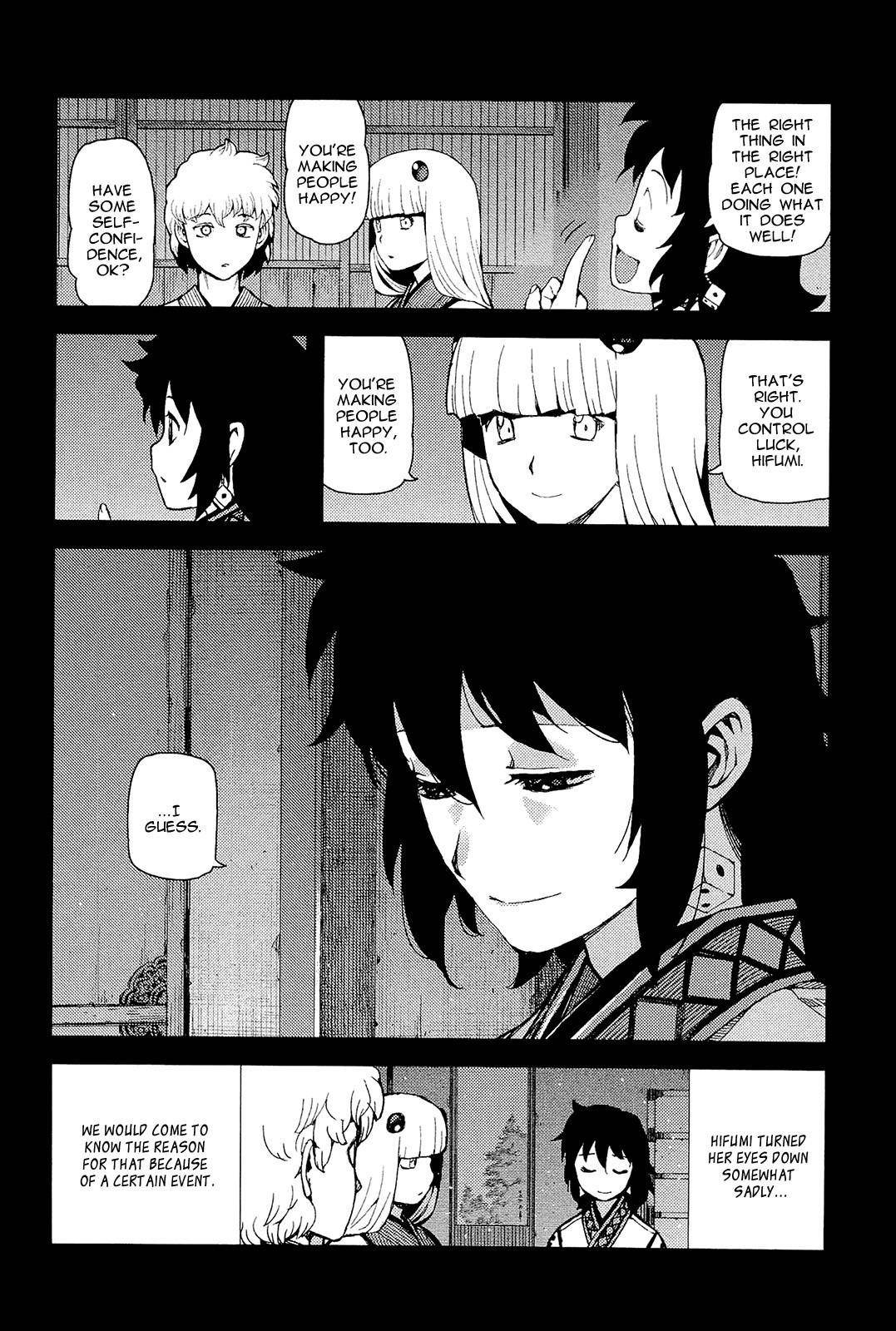 Tsugumomo Chapter 49 - Page 22 in English