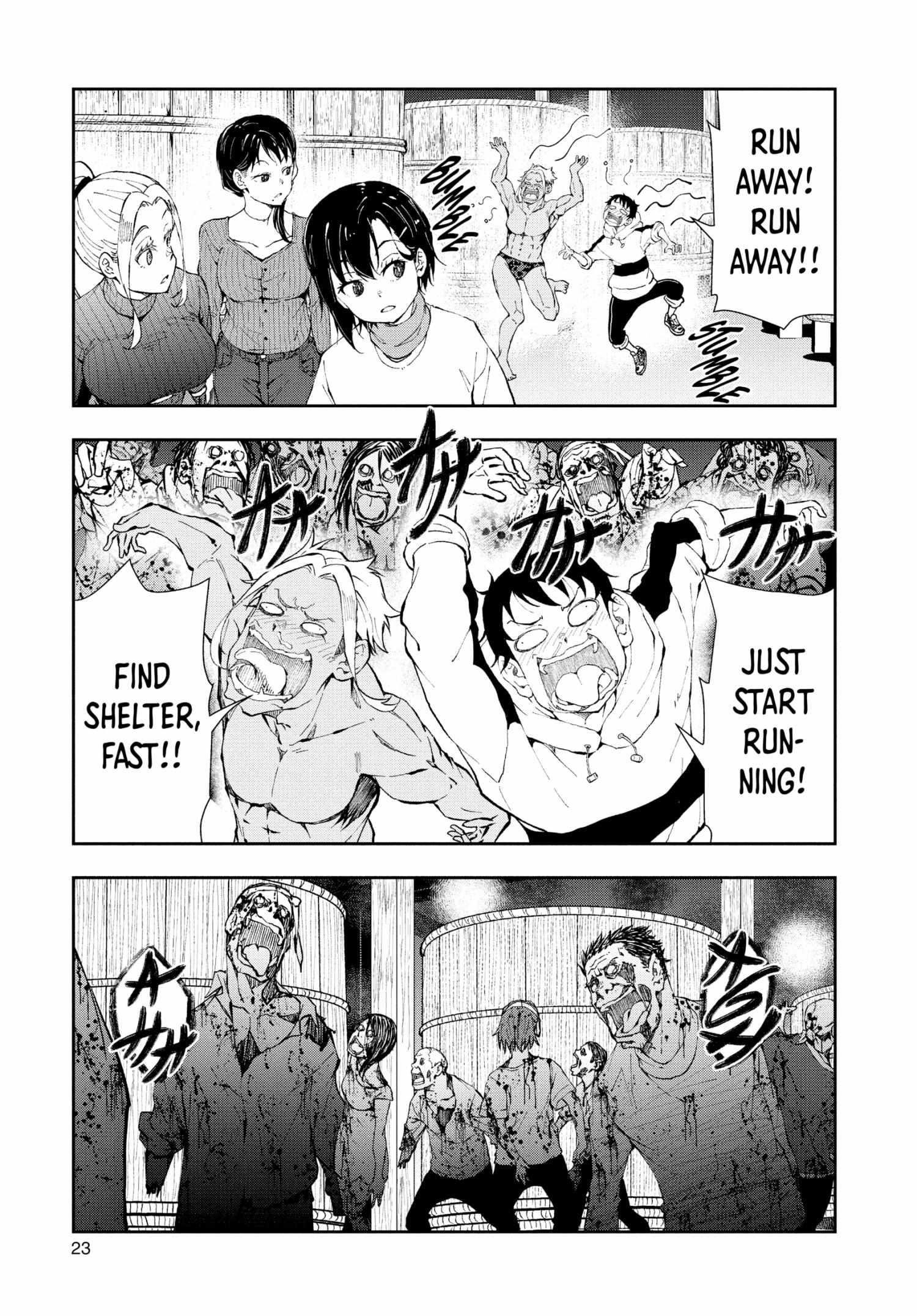 Zombie 100 ~100 Things I Want To Do Before I Become A Zombie Chapter 27 - Page 22 in English