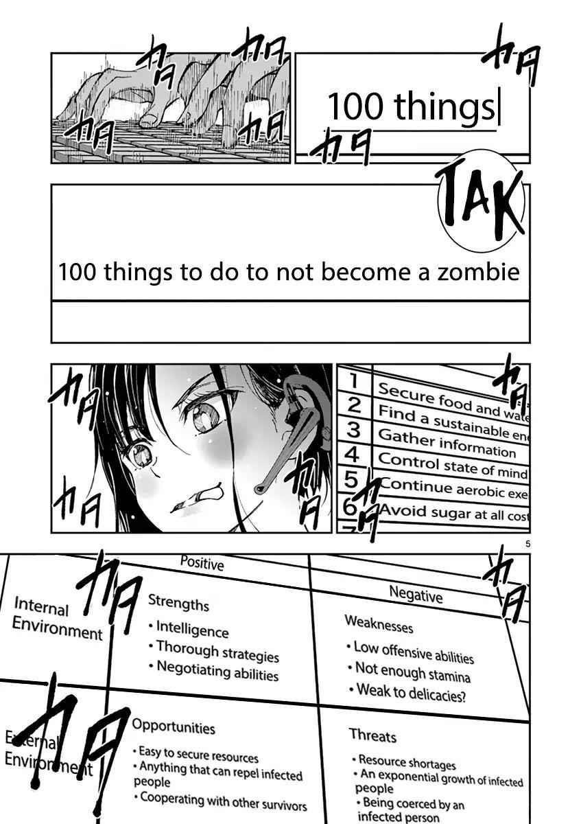 Zombie 100 ~100 Things I Want To Do Before I Become A Zombie Chapter 3.5 - Page 6 in English