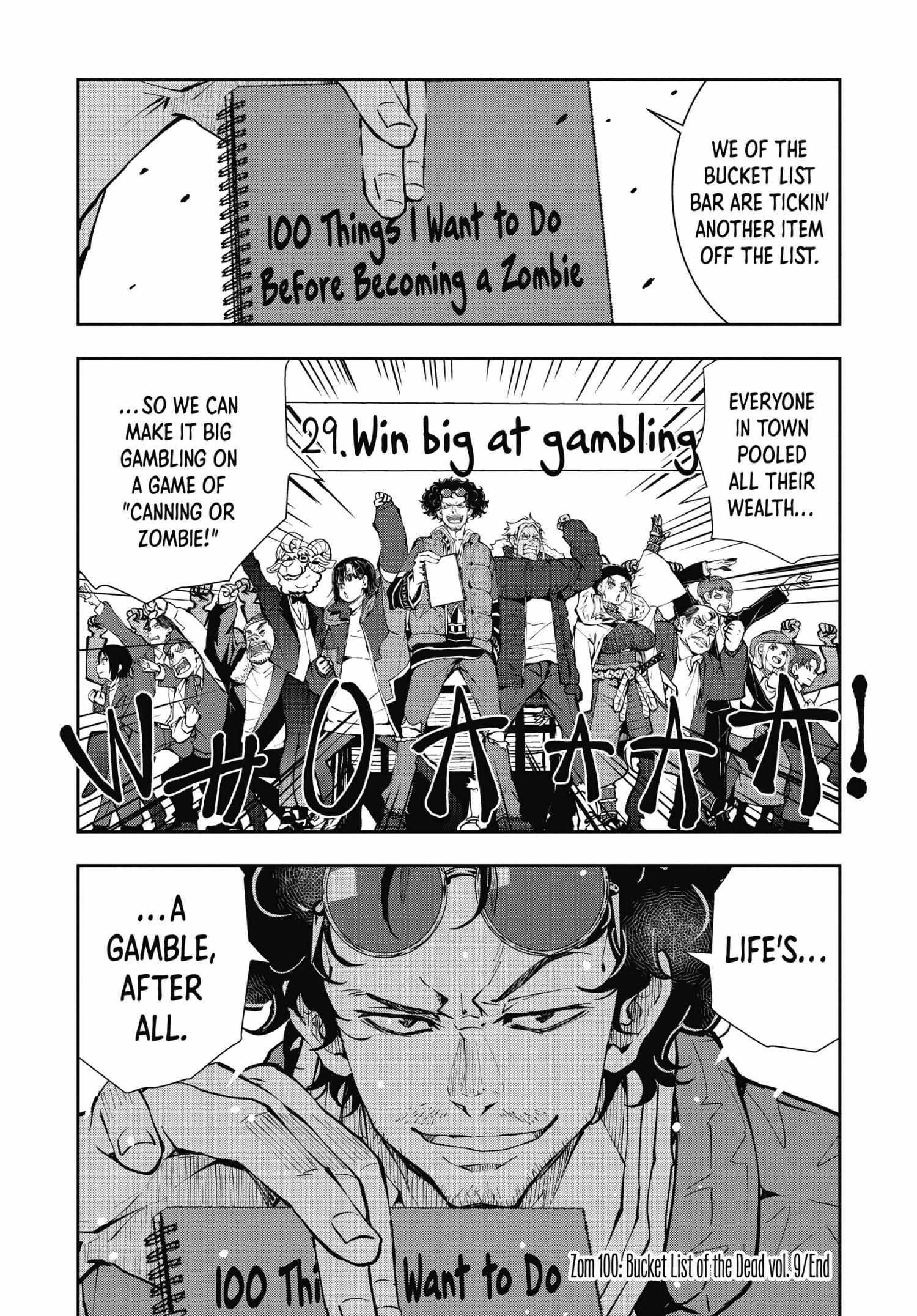 Zombie 100 ~100 Things I Want To Do Before I Become A Zombie Chapter 34 - Page 32 in English