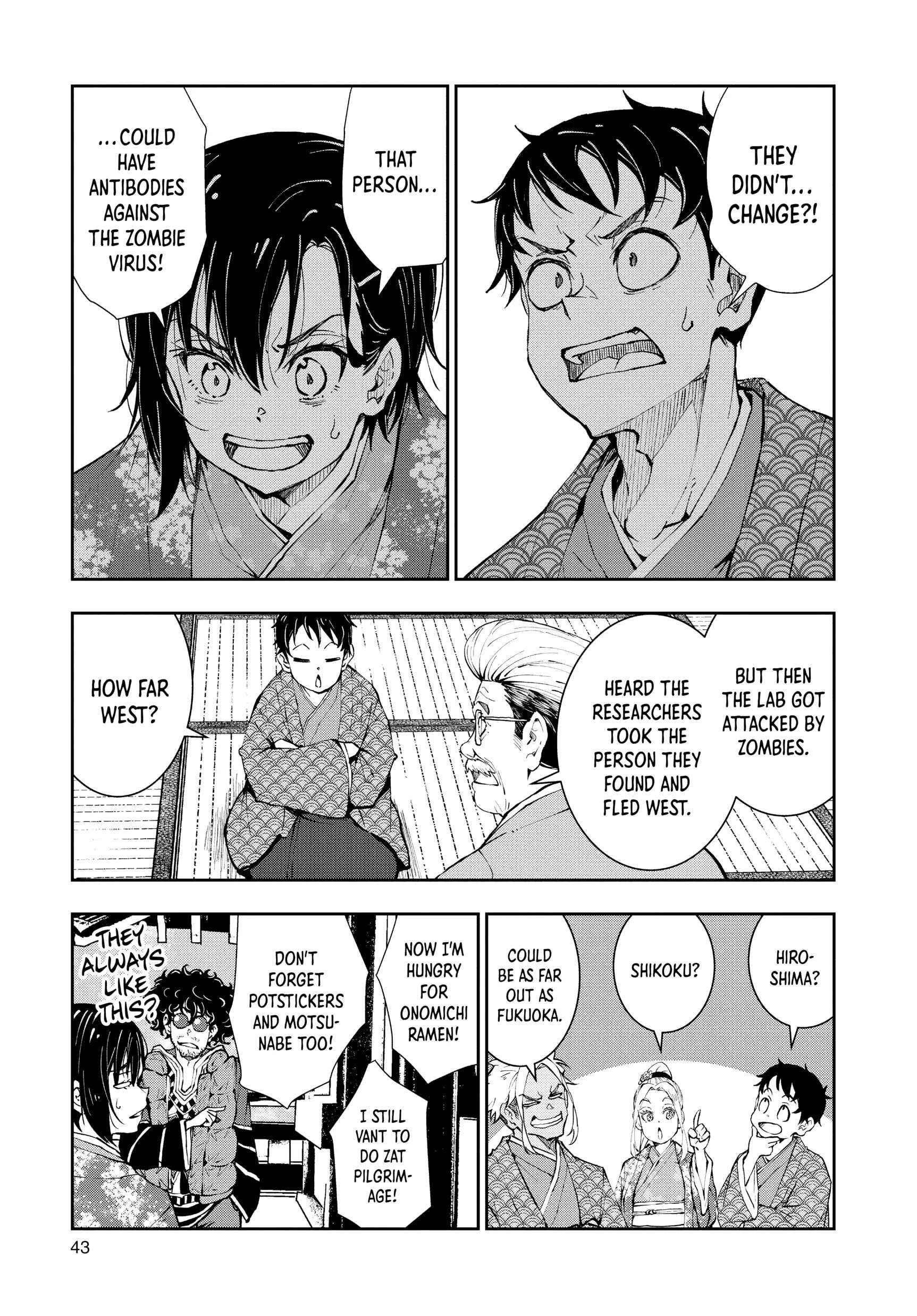 Zombie 100 ~100 Things I Want To Do Before I Become A Zombie Chapter 35 - Page 41 in English