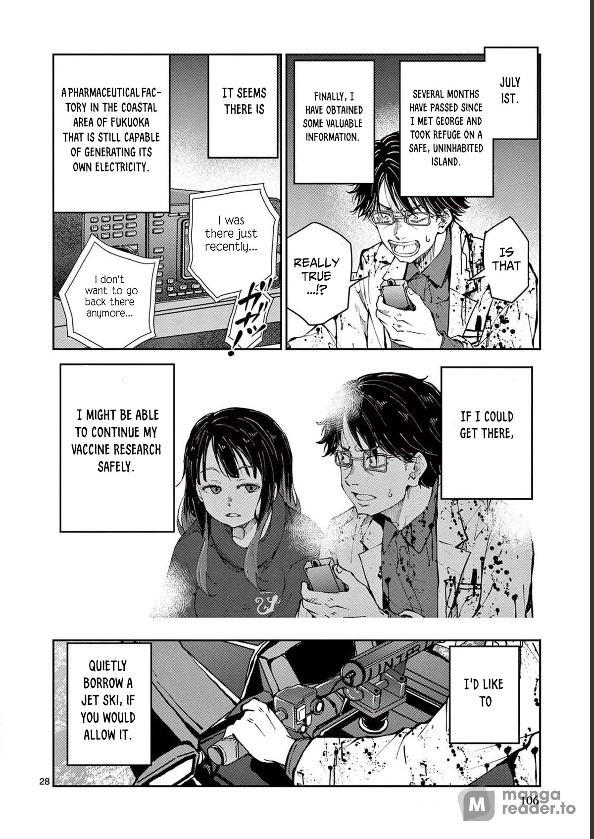 Zombie 100 ~100 Things I Want To Do Before I Become A Zombie Chapter 45 - Page 28 in English