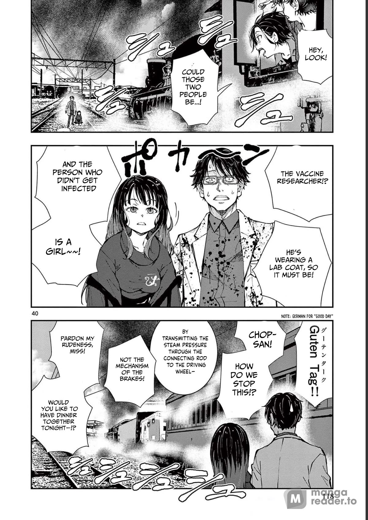 Zombie 100 ~100 Things I Want To Do Before I Become A Zombie Chapter 45 - Page 40 in English