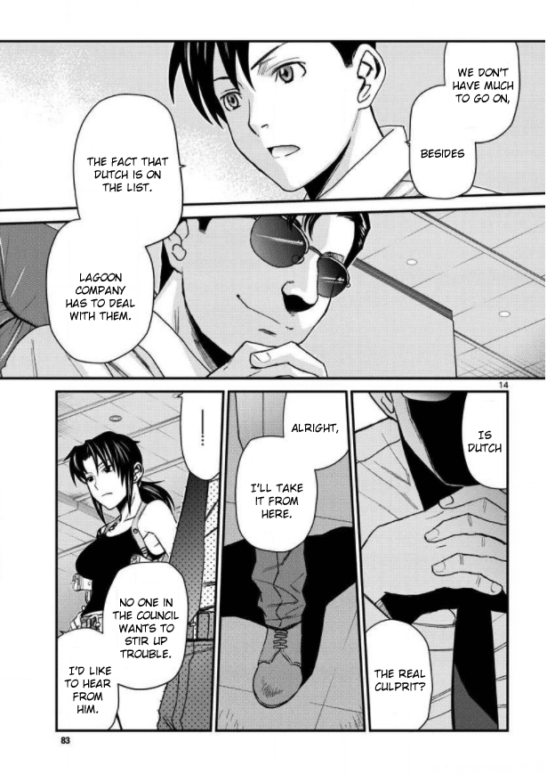 Black lagoon Chapter 105 - Page 14 in English
