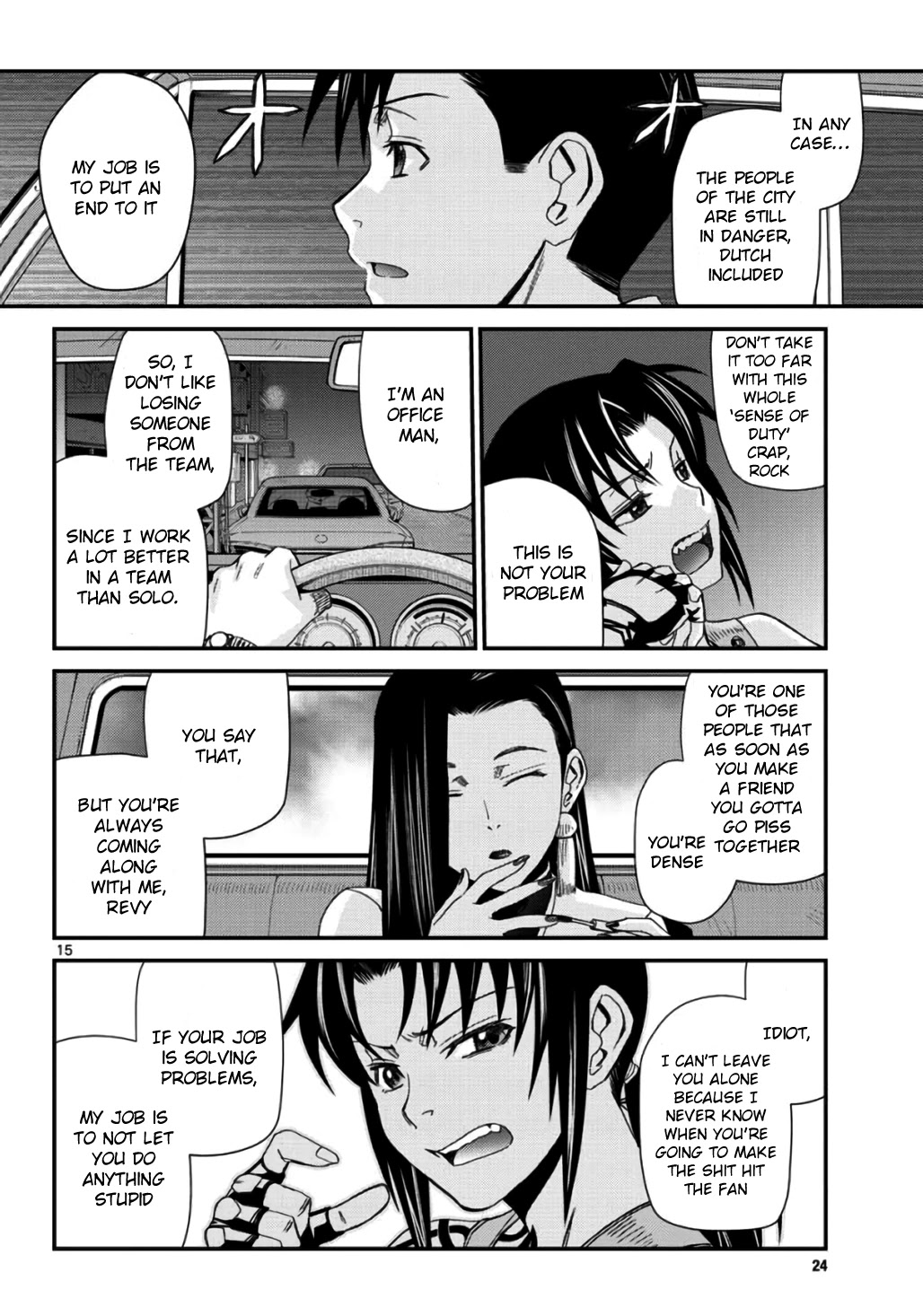 Black lagoon Chapter 109 - Page 15 in English