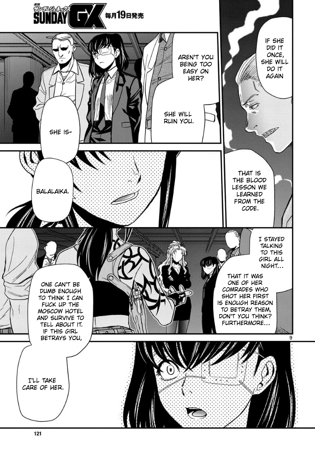 Black lagoon Chapter 113 - Page 9 in English