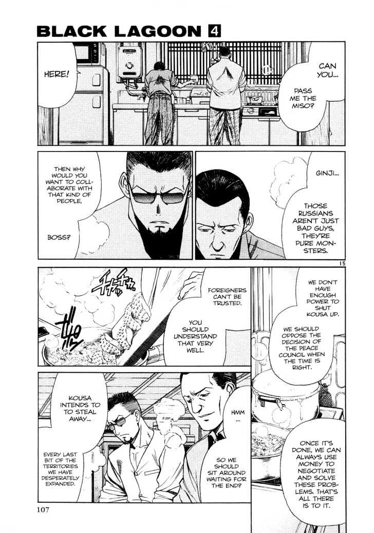 Black lagoon Chapter 25 - Page 15 in English