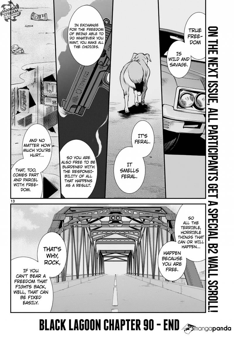 Black lagoon Chapter 90 - Page 13 in English