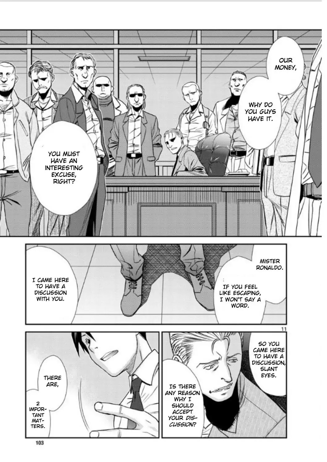 Black lagoon Chapter 98 - Page 11 in English