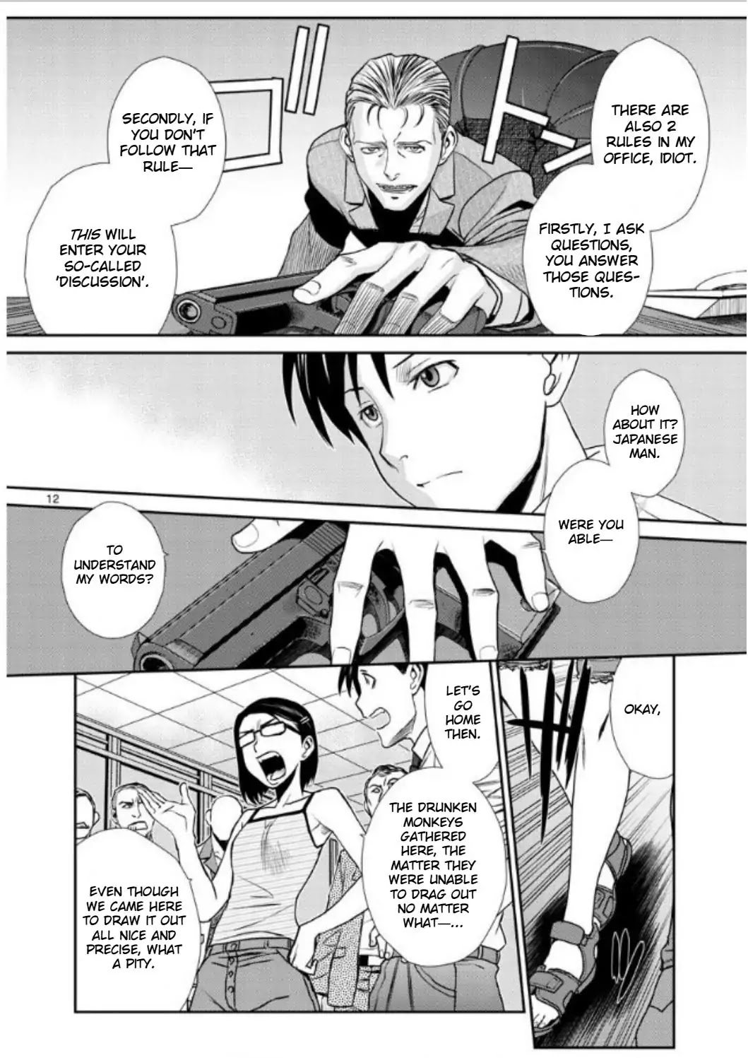 Black lagoon Chapter 98 - Page 12 in English