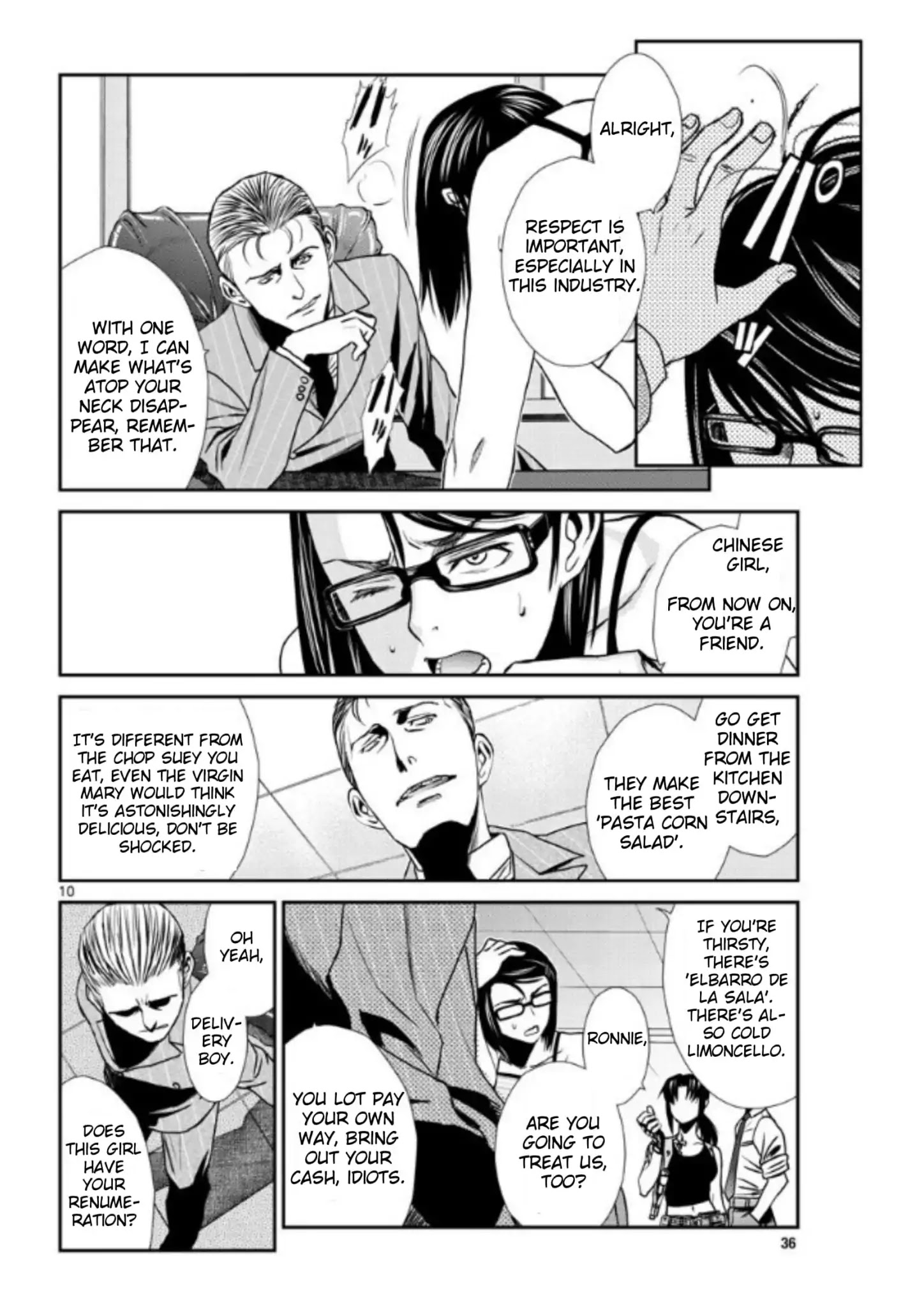 Black lagoon Chapter 99 - Page 10 in English