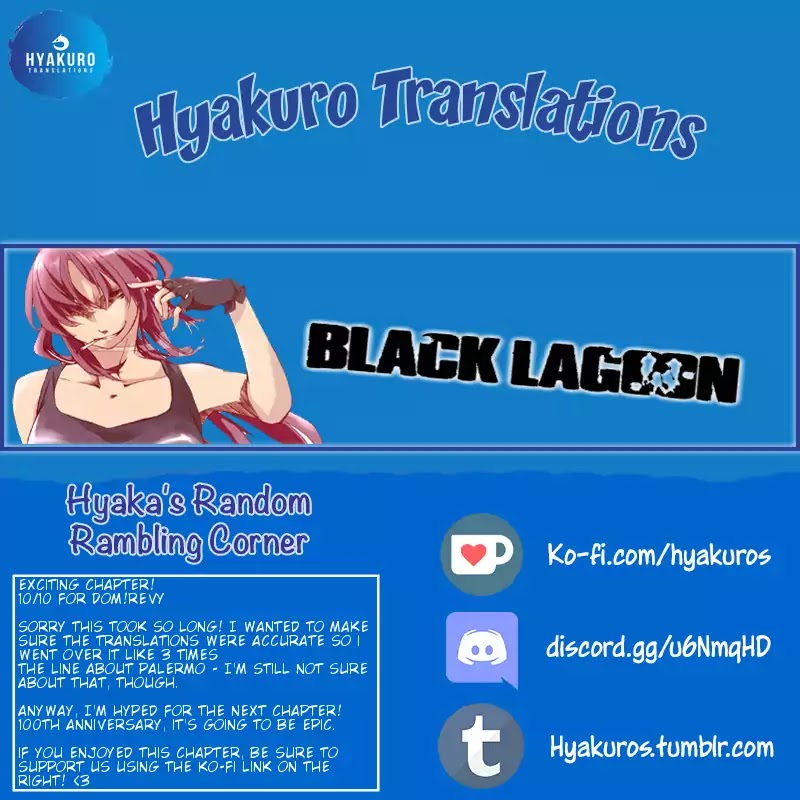 Black lagoon Chapter 99 - Page 17 in English