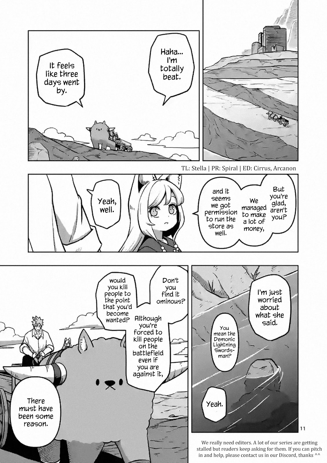 Verndio – Surreal Sword Saga Chapter 4 - Page 11 in English